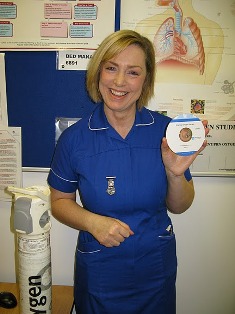 Marion Doherty with the O24U CD